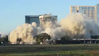 OOPS!  Dallas Building Implosion Goes Wrong