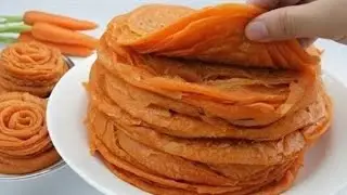 गाजर ना खाने वाले  रोज किलो किलो गाजर खरीदेंगे | gajar paratha | गाजर पराठा बनाने का सबसे आसान तरीका