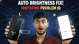 Auto Brightness Problem Fix Android | Screen Dim Bright Issue Solve 🔥