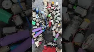 DC motor collection and white gair dc motor