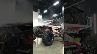 This was the muddiest RZR I've ever power washed😱❌💯