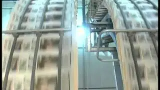 1990s London Newspaper Printing Press, UK Archive Footage
