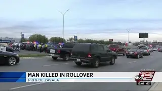 Video: Driver killed in crash on I-10, DeZavala Road