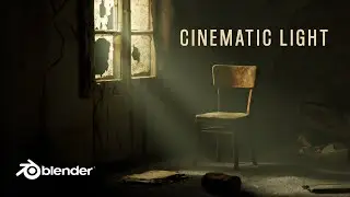 Creating a Cinematic Abandoned Room in Blender | Lighting Timelapse + AI Animation