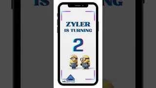 Fun and the Minion Birthday Video Invitation | Customized Digital Video Invitations