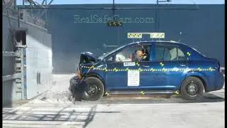 Nissan Versa (2011) Crash Tests (Side-Pole, Front, Side)