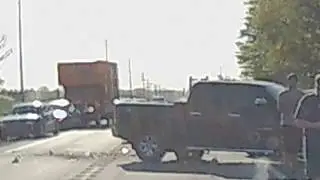 Crash on 20, West of Lincoln ZOOMED