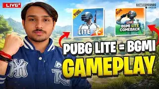 PUBG LITE LIVE  COMEBACK ! Finally  BGMI LITE India😍 LIVE Gameplay #shortsfeed #shortslive