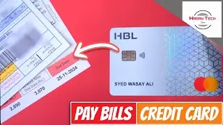 How to Pay Utility Bills using Credit Card in Pakistan | How to Pay Bills using Credit Card 2025