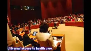 Agenda of the Pan-American Health Organization out of Director Carissa F. Etienne's Takeover Speech