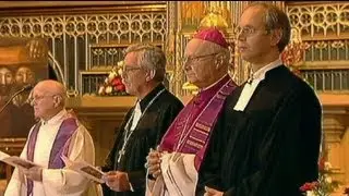 Germany holds funeral for disabled fire victims