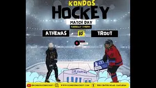 Athenas vs Trout - Kondos Ice Hockey League