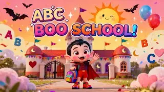 Baby Vamp Goes to School 🧛&zwj;♂️🎒 | Fun ABC Song for Kids#BabyVampirel#ABCSongForKids#nurserysong#kids