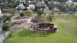 Pan American Neighborhood Park - Aerial Footage Before Renovation