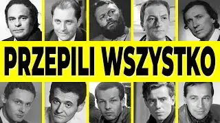 PRZEPILI TALENT I RODZINĘ: 10 Amantów PRL, którzy przegrali z wódką