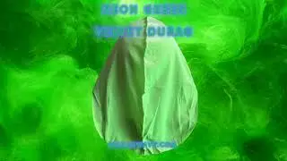 neon green velvet durag video