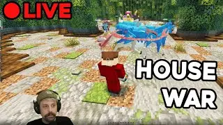 🔴LIVE  - COBBLEMON ACADEMY - HOUSE WAR