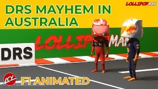 4 DRS Zones Madness | F1 Animated Comedy