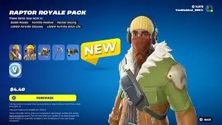*NEW* RECON RAPTOR BUNDLE ! February 25th , 2025 Fortnite ItemShop | Chapter 6 Season 2