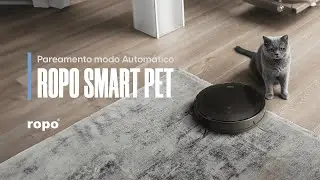 ROPO SMART PET - ROB&Ocirc; ASPIRADOR | PAREAMENTO COM O APP MODO AUTOM&Aacute;TICO (TUYA)