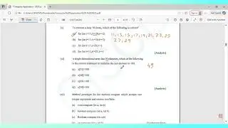 ICSE Class 10 Computer Applications Sample Paper 2025 | MCQ Questions Explained | Subject Code -165