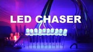 LED CHASER with only 4017