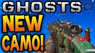 Call Of Duty Ghosts Christmas Camo/Festive Pack and Background/Patch