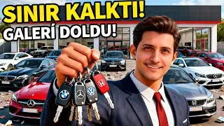 PAZARI BOŞALTTIM! 9 ARABA TEK SEFERDE 😱 | Car Dealership Simulator #5