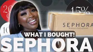 WHAT I bought during the SEPHORA 2022 HOLIDAY SAVINGS EVENT /  I WENT EASY THIS TIME! | MenaAdubea