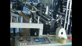 double layers rolling trash/garbage shopping bag making machine