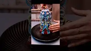 Изготовление немецких резных свечей #шорты