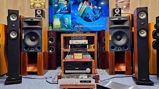 ✅️Tuyệt hay bộ vừa tiền của Ph&aacute;p. Amp Micromega ia100. Loa Highland aingel 3205. ☎️ 0982922168Thaks!