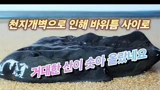 한겨울 작업장탐석과 물탐석