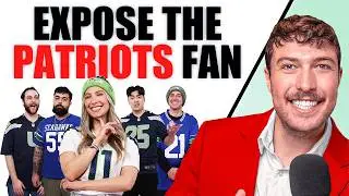 5 Seahawks Fans vs 1 SECRET Patriots Fan!