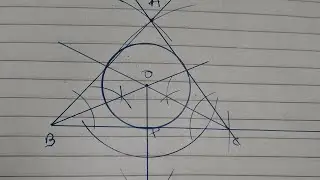 Circumcircle of Triangle Construction | Easy Step-by-Step Geometry Class 9 & 10