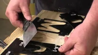 Rockler Interlock Signmaker's Templates - State Park Font Kits