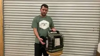 Mr. Heater 4,000-18,000 BTU Green Big Buddy Portable Liquid Propane Heater