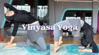 Menjerit pinggangku ‼️‼️‼️Vinyasa Yoga Flow Today | Camel Pose Variation | Bridge Pose