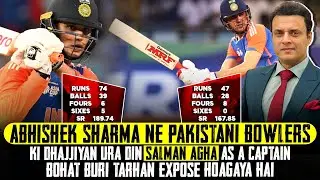 Abhishek took down the flags of Pak bowlers | Salman Agha as Captain Buri Tarhan is exposed
