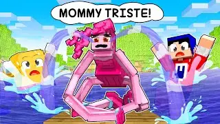MOMMY LONG LEGS ESTÁ MUITO TRISTE no MINECRAFT!