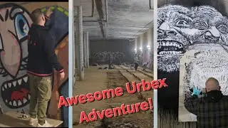 Old Fart and friends @ Rotterdam. 💥 Urbex, underneith a trainstation! 💥