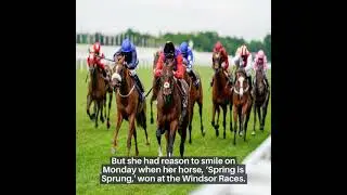 After some good news, the Queen has a reason to smile.