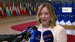 EUCO: Meloni, 