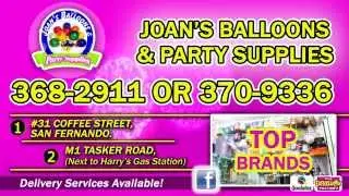 Joan's Balloons & Party Supplies Ad