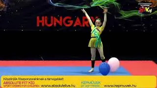XVII. Fit Kid European Championships Individual finalist Kellie Ann Finnegan