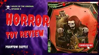HORROR TOY REVIEW: Eddie Guevara Reviews the LEMAX Phantom Castle #Houseoftheunusual.com&reg;