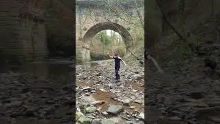 Enjoy Water Sounds With Me Under The Bridge #shorts