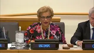 Catherine Pollard, USG for Management Strategy, Policy and Compliance on the financial situation