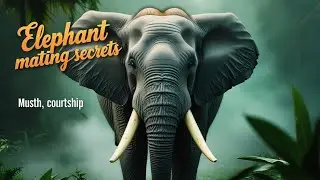 Elephant Mating Secrets: Musth, Courtship & 22‑Month Pregnancy Explained #elephantmating