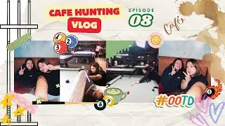 REST DAY VLOG 06 | BILLIARDS + CAFE HUNTING 07